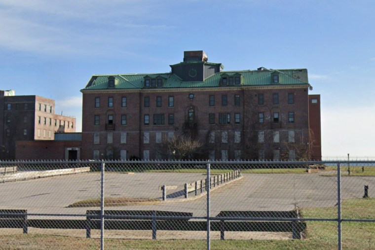 The abandoned Neponsit Beach Hospital in Rockaway Park, N.Y.