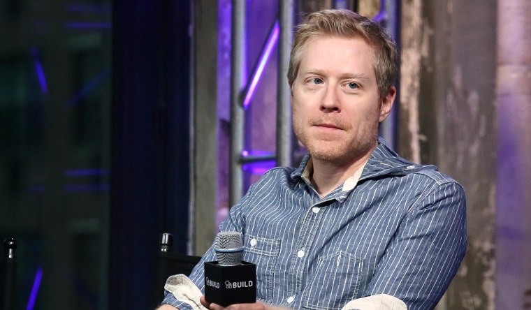 Anthony Rapp at AOL HQ, on Dec. 21, 2016 in New York City