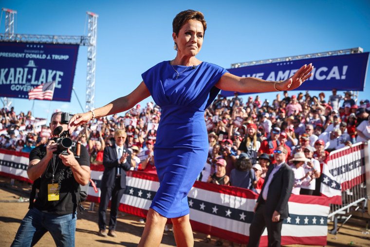 Image: Donald Trump Holds Campaign Rally In Support Of Arizona GOP Candidates