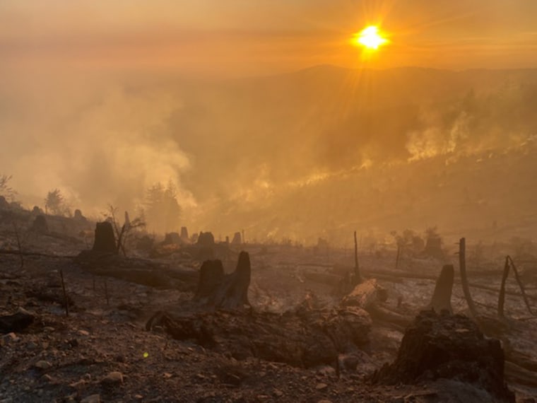 Washington State Wildfire Burning Out Of Control Forcing Thousands To Evacuate 4741