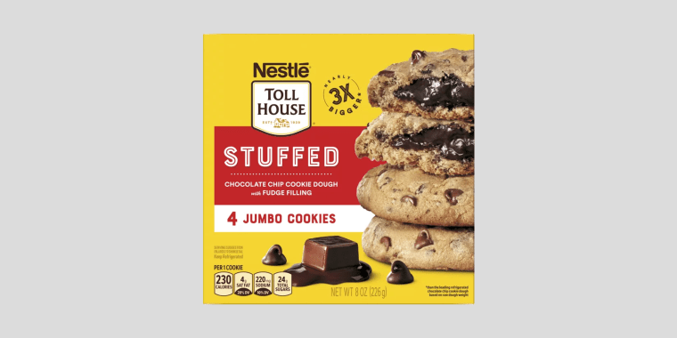 Nestlé USA is initiating a voluntary recall of ready-to-bake refrigerated NESTLÉ® TOLL HOUSE® STUFFED Chocolate Chip Cookie Dough with Fudge Filling products due to the potential presence of white plastic pieces.