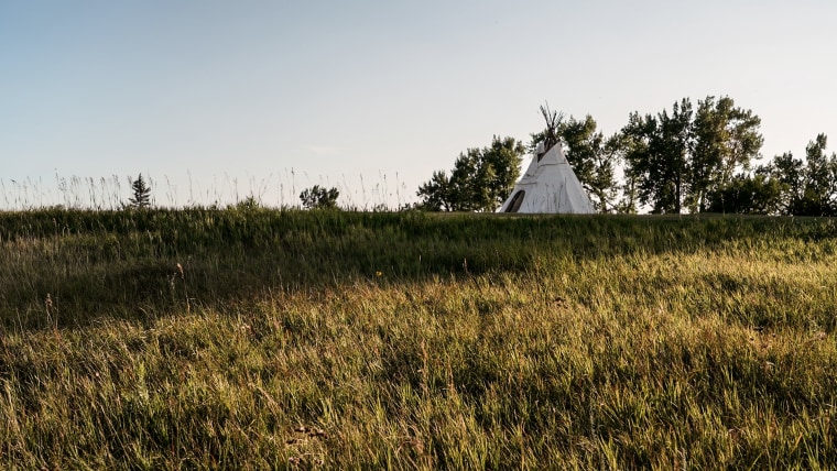 Whitestone Hill State Historical Site in southeastern North Dakota, where U.S. soldiers killed hundreds of Native American men, women and children in Sept. 1863. 