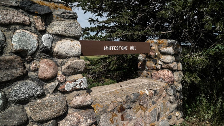 Whitestone Hill, southeastern North Dakota, site of the state's bloodiest battle between U.S. soldiers and Native Americans, in 1863. 