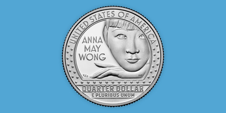 U.S. quarter featuring Anna May Wong