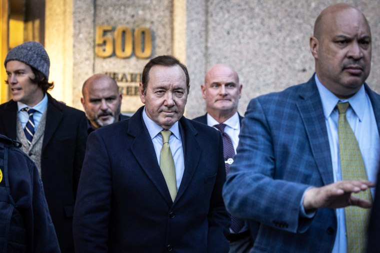 Image: Kevin Spacey leaves United Sates District Court for the Southern District of New York on Oct. 20, 2022.