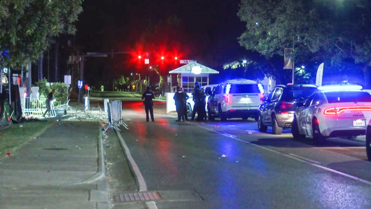 Nine people were shot overnight Friday near Southern University and A&M College in Louisiana, police said.