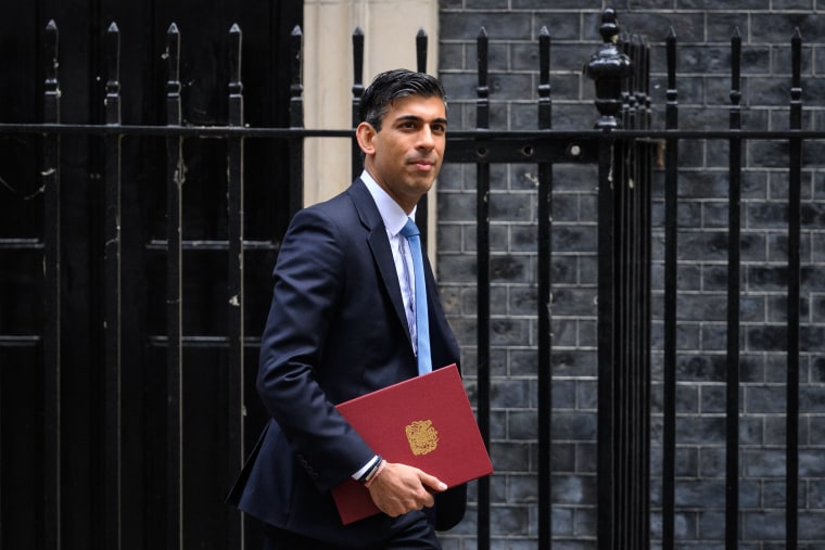 Image: Rishi Sunak Announces Measures To Ease The Rising Cost Of Living