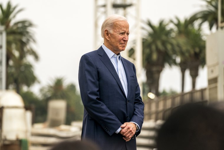 President Joe Biden in Los Angeles on Oct. 13, 2022.
