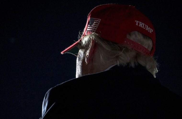 Former President Donald Trump at a rally on Oct. 22, 2022, in Robstown, Texas.