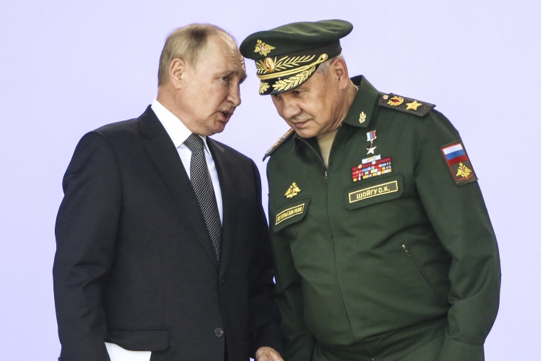 Putin Attends International Military-Technical Forum 'Army 2022' In Kubinka