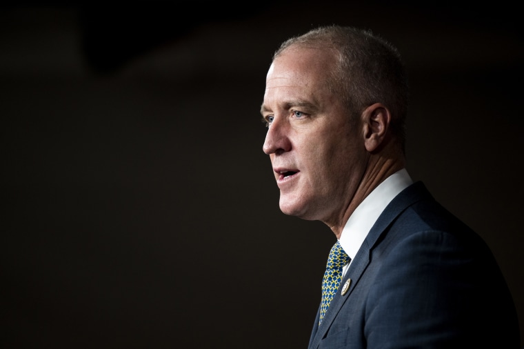Sean Patrick Maloney speaks during the House Democrats' news conference in the Capitol on Feb. 8, 2022. 