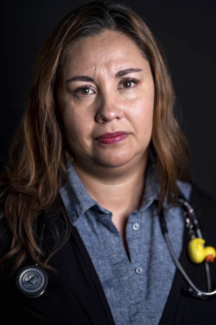 Pediatrician and Colorado State Senator Yadira Caraveo at her home in Thornton, Colorado Wednesday August 17, 2022.