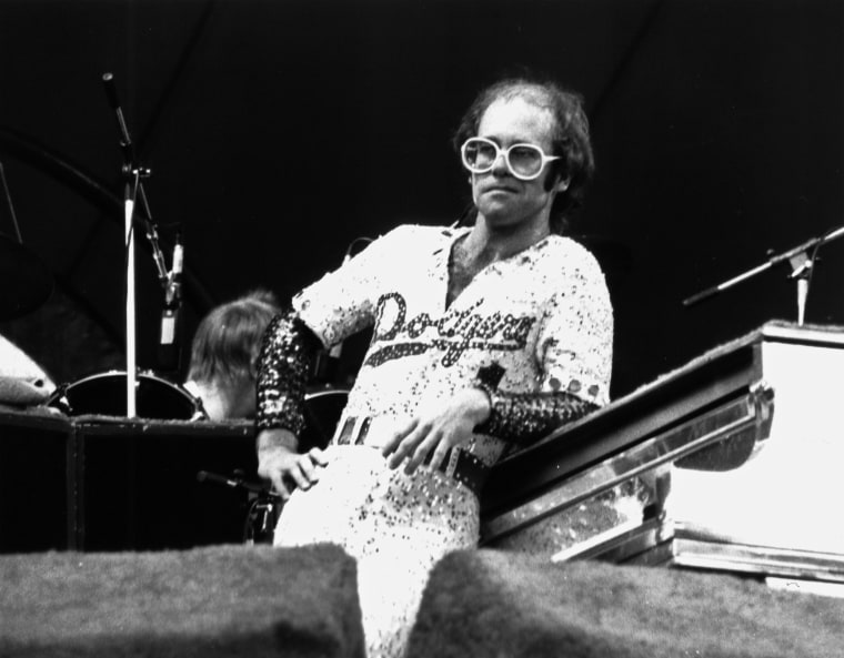 Elton John File Photos 1970's