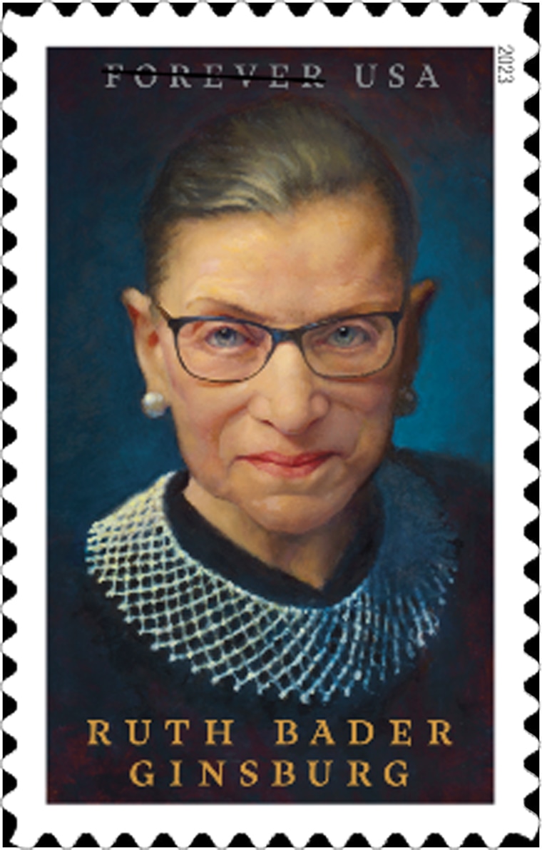 U.S. Postal Service stamp honoring Ruth Bader Ginsburg