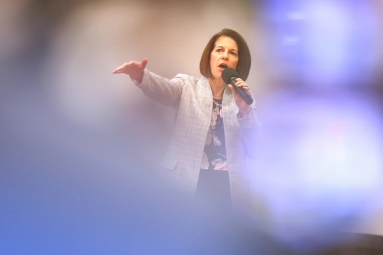 La senadora Catherine Cortez Masto, demócrata por Nevada, en Las Vegas el 16 de octubre.