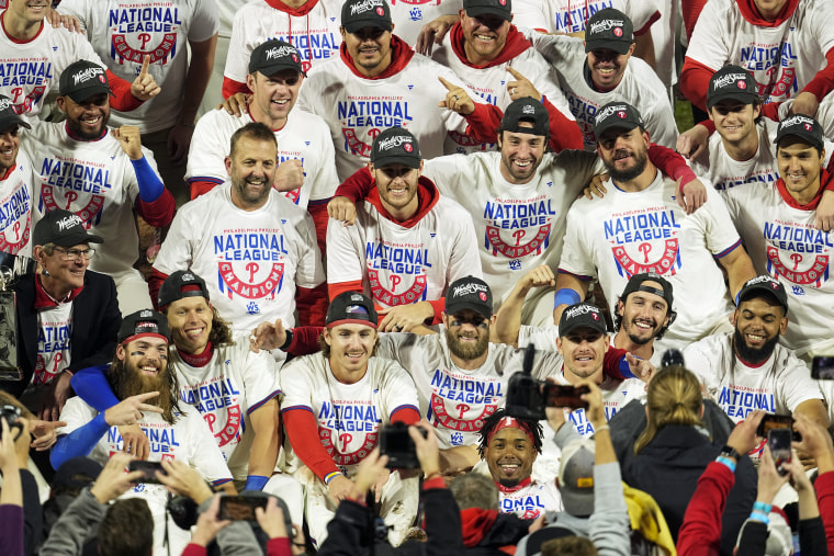MLB Team Apparel Youth 2023 Division Series Champions Philadelphia