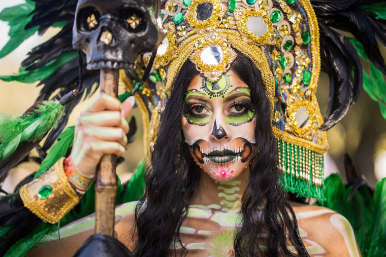 The 23rd Annual Dia De Los Muertos at the Hollywood Forever Cemetery on Oct. 29, 2022, in Hollywood, Calif.