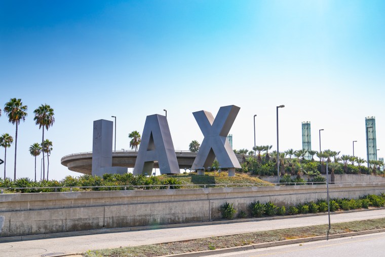 LAX International Airport.