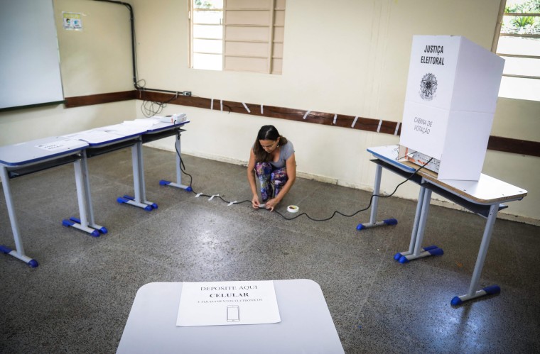 Image: BRAZIL-ELECTION-PREPARATIONS
