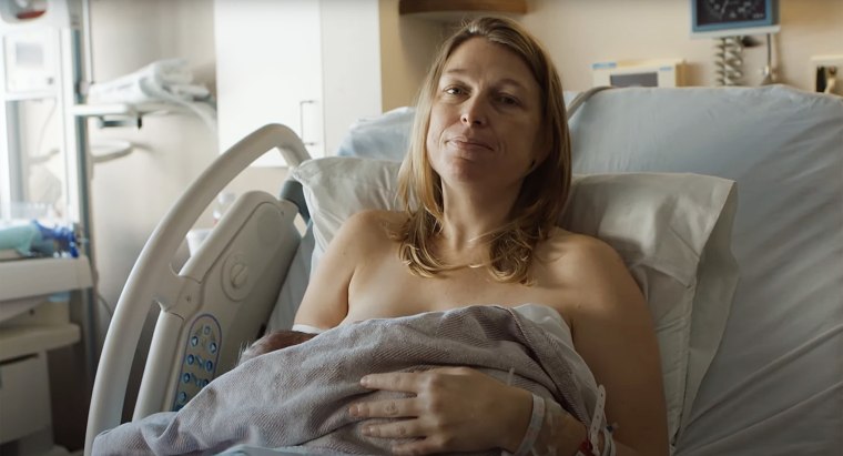 Candidate for Congress runs ad featuring footage of her giving birth