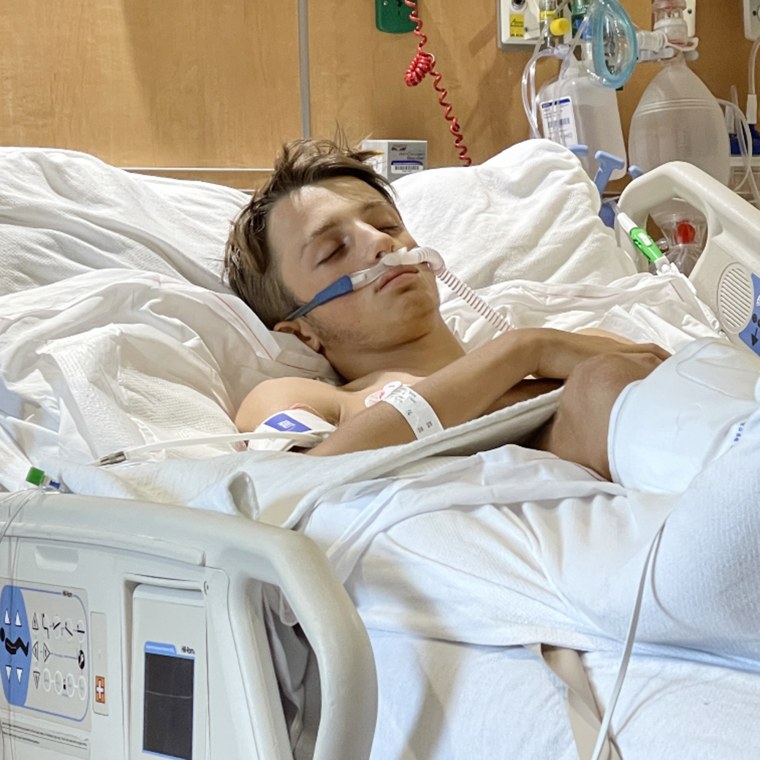 After experiencing sudden cardiac arrest, Drew Strasser spent nearly a week intubated and battling an infection. Soon after he was weaned off the ventilator, he began piecing together what happened.