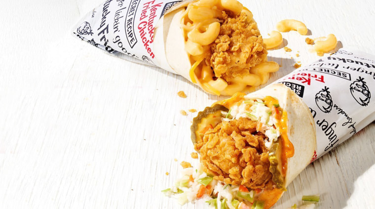 Kentucky Fried Chicken Wraps