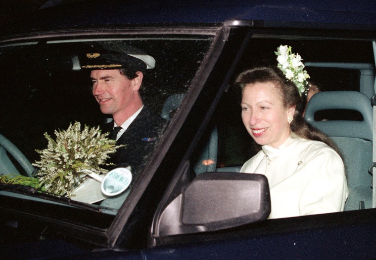 Royalty - Princess Royal and Commander Timothy Laurence Wedding - Crathie Church