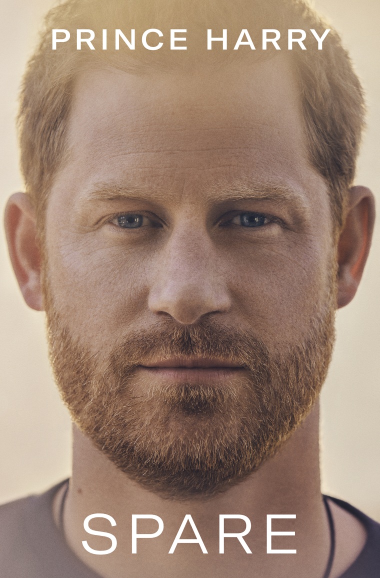 The cover of Prince Harry's upcoming memoir, "Spare," offers a pensive shot of the Duke of Sussex.