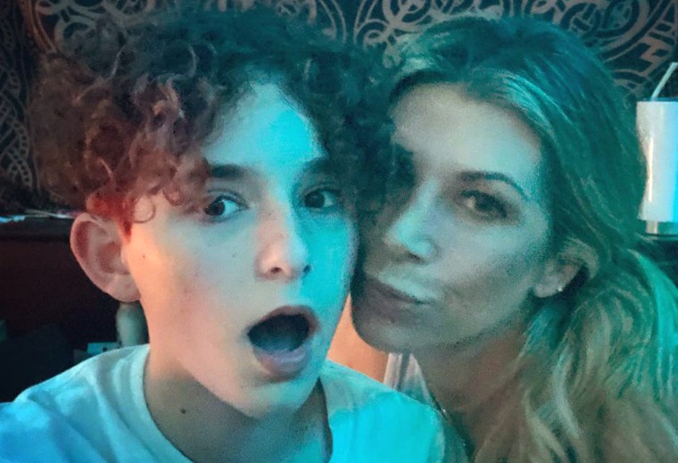 'RHOC" alum Alexis Bellino said on Instagram that her son Miles "can breathe knowing he can be his true self."