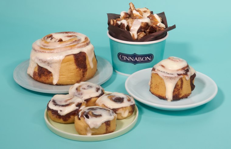 Cinnabon is celebrating National Cinnamon Roll Day by giving out free treats