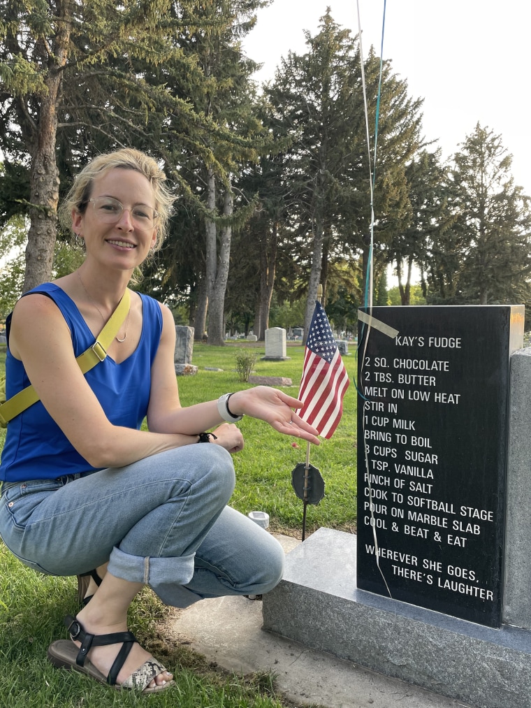 Woman bakes recipes she finds on gravestones, says 'they're to die for'