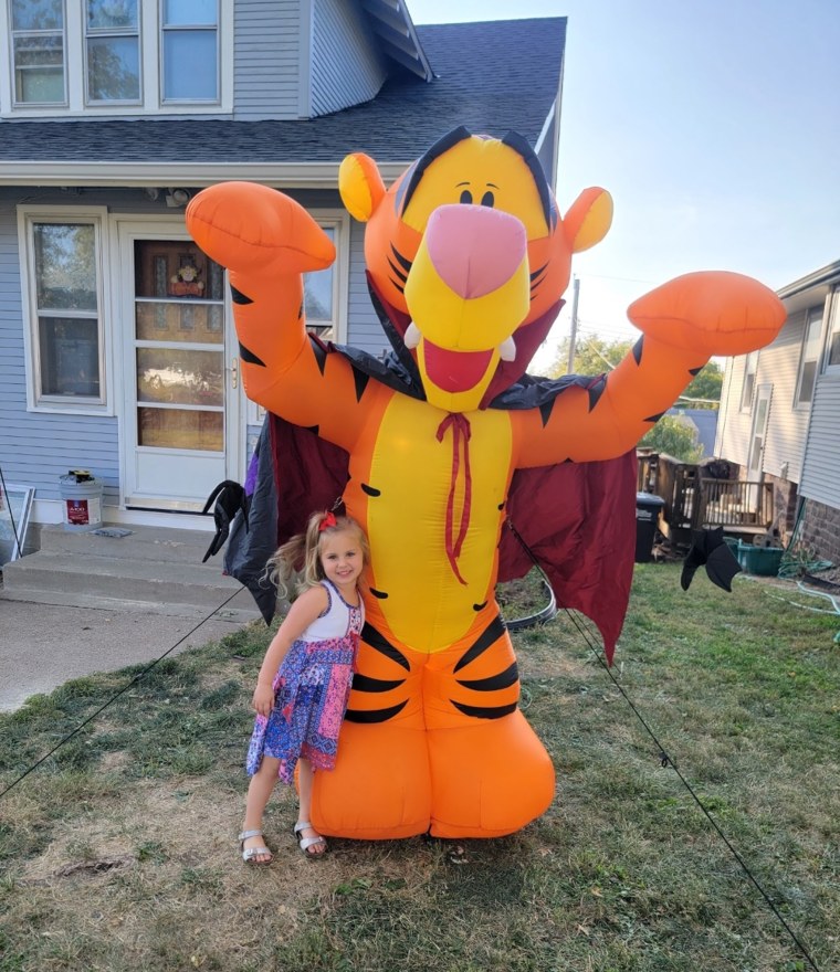 This beloved Halloween Tigger decoration was stolen from a yard in Omaha, Nebraska.