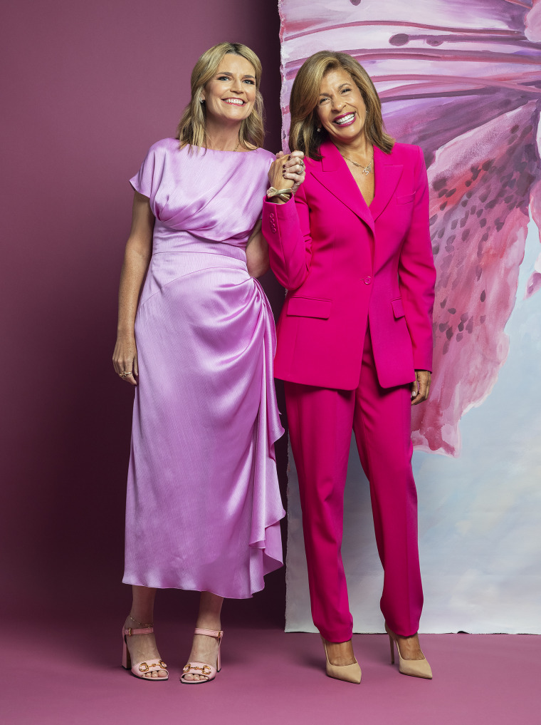 Savannah Guthrie, left, nominated Hoda Kotb for Forbes’ second annual “50 Over 50” list.
