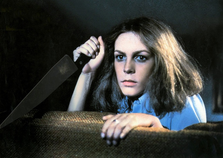 Jamie Lee Curtis in "Halloween" 1978.
