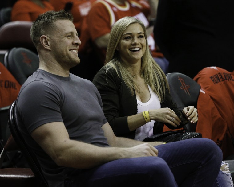 JJ Watt and Kealia Ohai Watt Announce the Birth of Their 1st Child