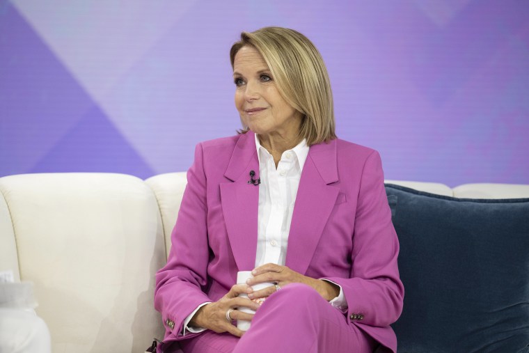 Katie Couric on the "TODAY" show Monday. 