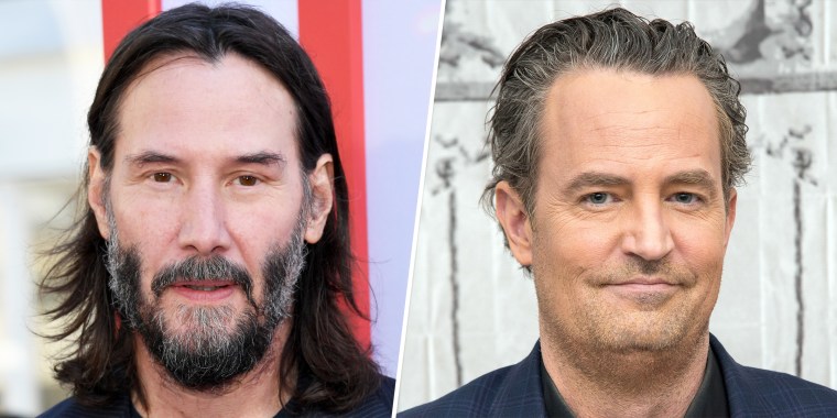 Keanu Reeves was singled out by Matthew Perry in his memoir, “Friends, Lovers and the Big Terrible Thing.”