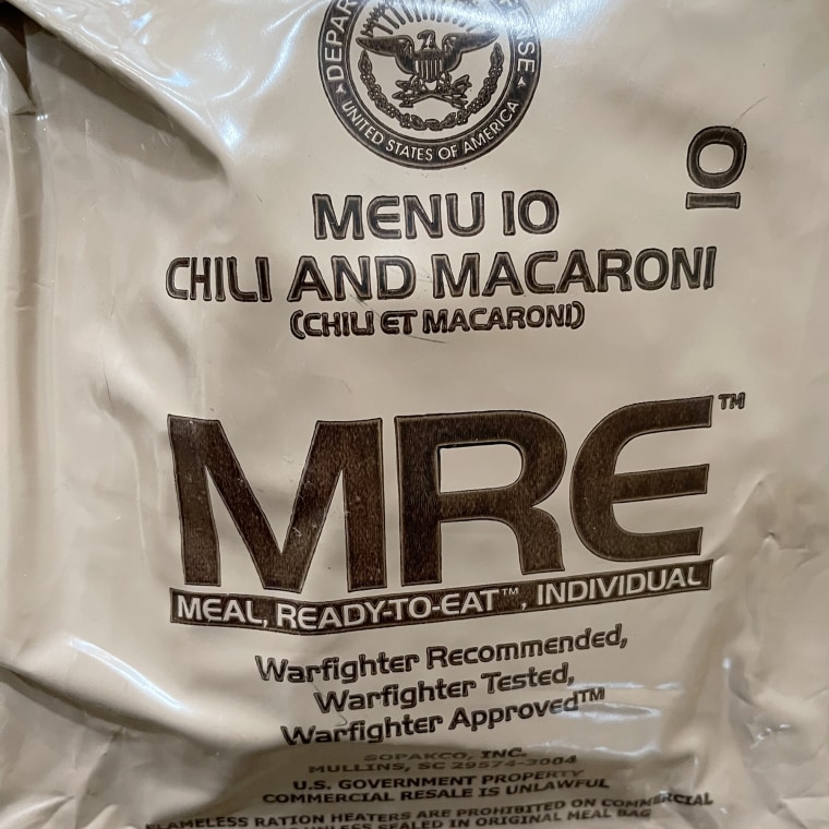 MRE Meal Ready To Eat 