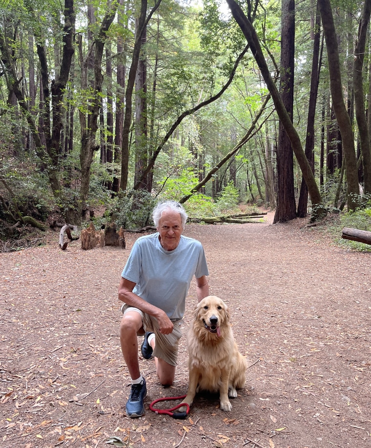 Steve Hamburger spends many days walking with Buddy as he tries to reach his goal of 10,000 steps a day. Even if he falls short, he knows that moving his body and eating healthy foods will make a difference for his peripheral artery disease.
