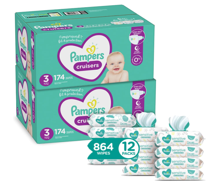 Score a 2-month supply of diapers and wipes for less than $100!