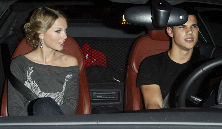 Taylor Swift and Taylor Lautner