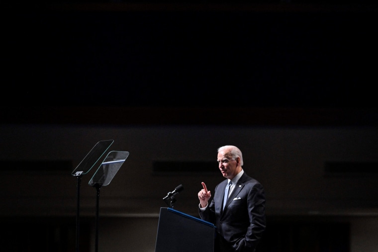 President Joe Biden in Philadelphia on Oct. 28, 2022.