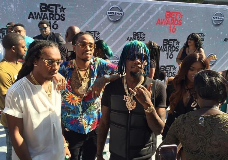 Takeoff at the 2016 BET Awards.
