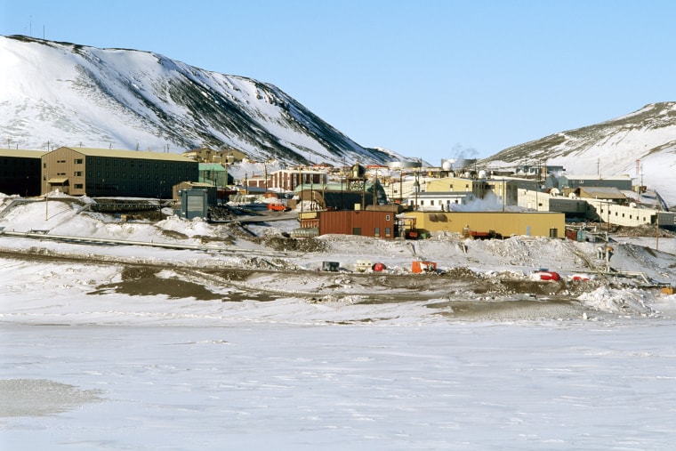 McMurdo Station, USA, Ross Island, Antarctica. (Photo by: Auscape/Universal Images Group via Getty Images)