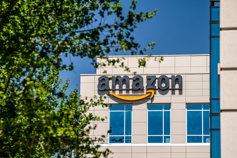 An Amazon office in Sunnyvale, Calif., in 2021.