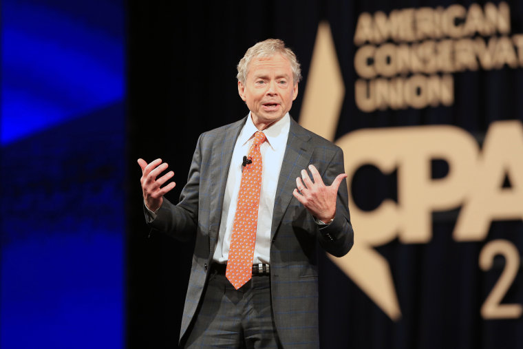 Former Sen. Don Huffines, a Republican from Texas, during the Conservative Political Action Conference (CPAC) in Dallas, on July 10, 2021.