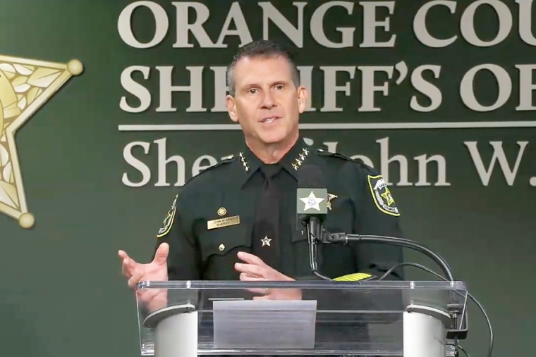 Sheriff John Mina provides an update on four dead in Orange County home.