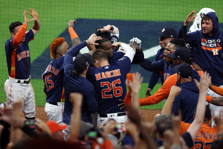 Houston Astros win 2022 World Series!