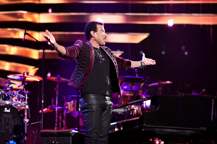 Lionel Richie at the 37th Annual Rock & Roll Hall of Fame Induction Ceremony on Nov. 5, 2022, in Los Angeles.