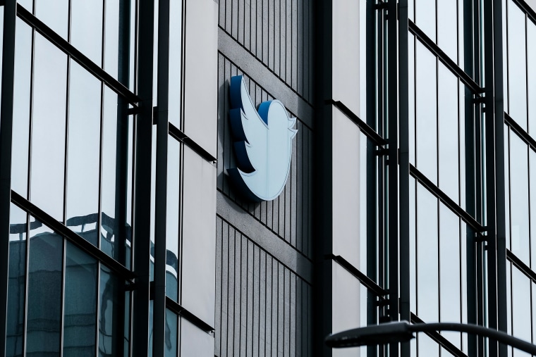 Twitter's headquarters in San Francisco on Nov. 4, 2022.